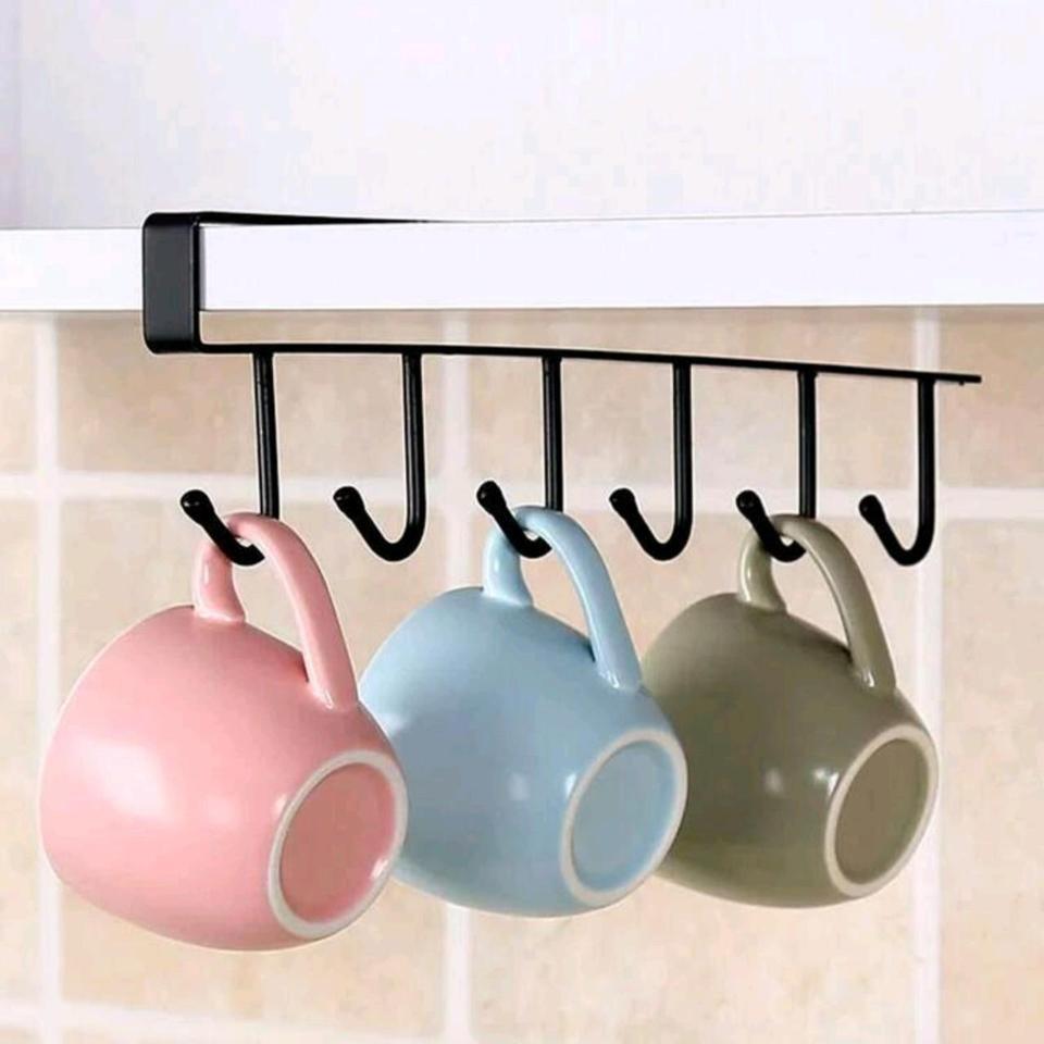 Under Cabinet Mug Rack 6 F52c