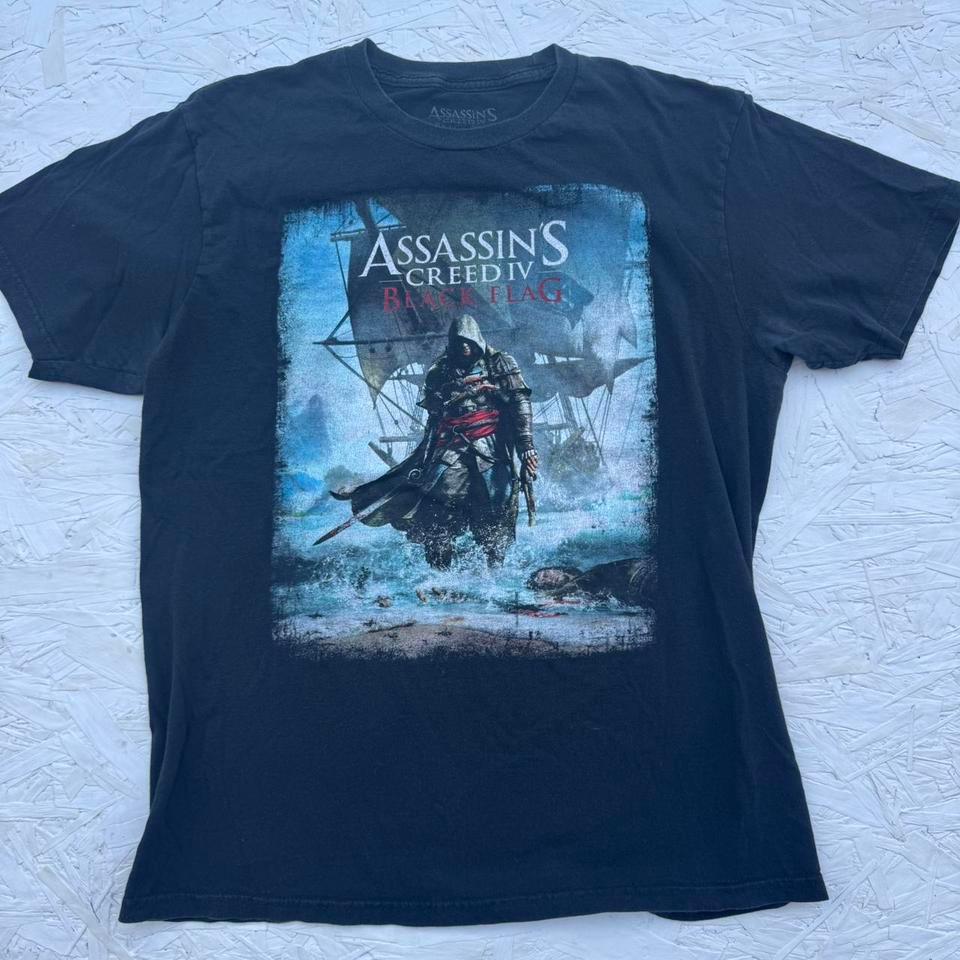Assassins Creed Black T Shirt Size 5307
