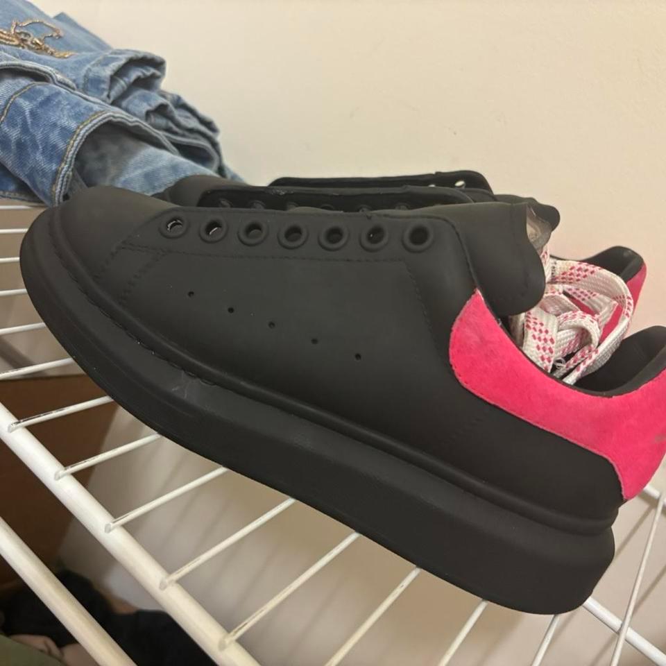 Custom Black And Pink Oversized 436f 3