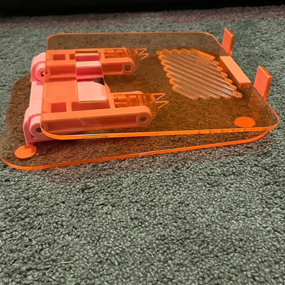 Orange Computer Or Ipad Stand 2