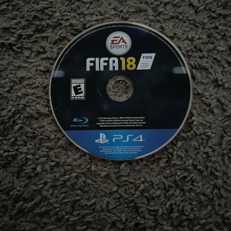 Fifa 18 Ps4 Game Disc A827
