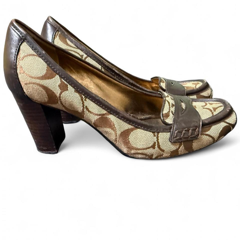 Coach Paulina Signature Monogram Loafer 945d 6
