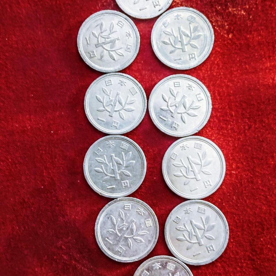 Various Years Japanese 1 Yen F3c2