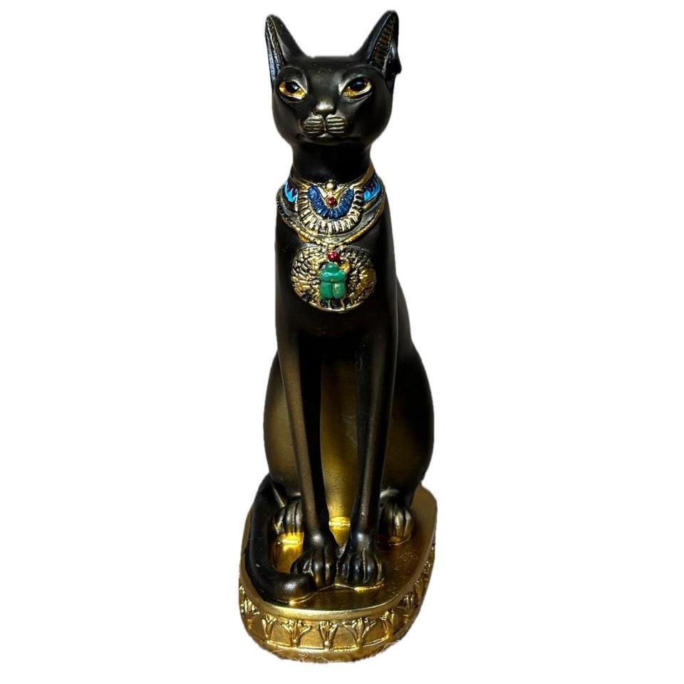 Bastet Egyptian Cat Goddess Resin