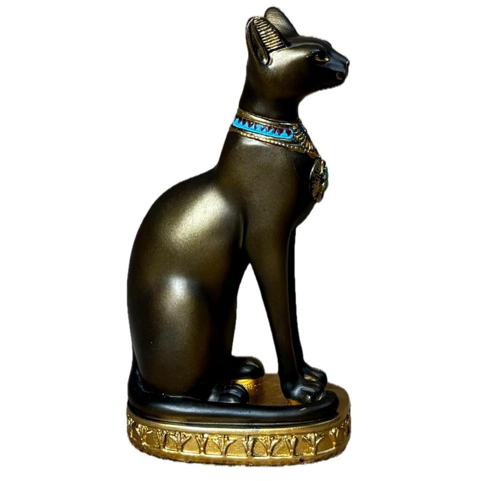 Bastet Egyptian Cat Goddess Resin 4
