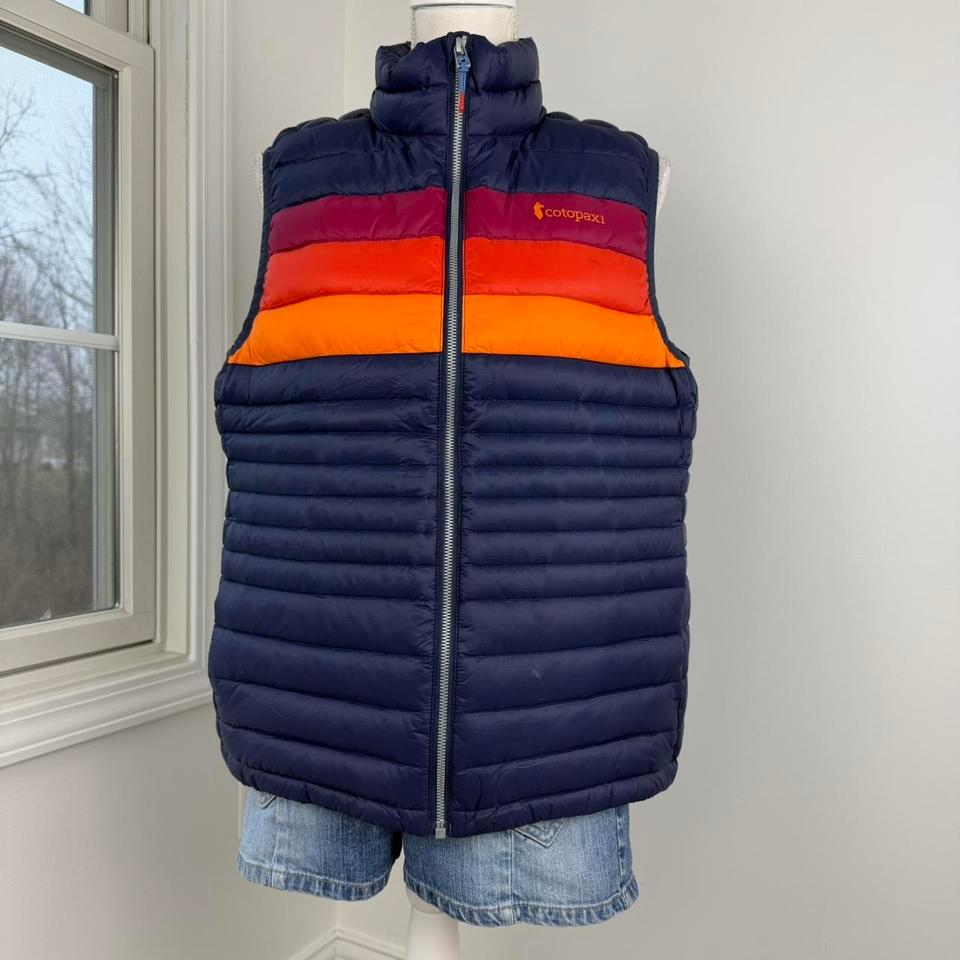 Womens Navy Orange Striped 9f40