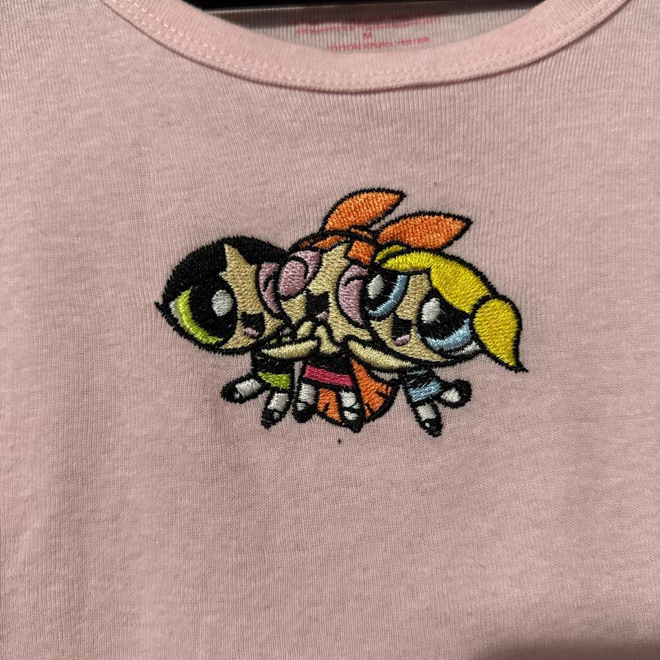 Pink Powerpuff Girls Crop Top 7843 2