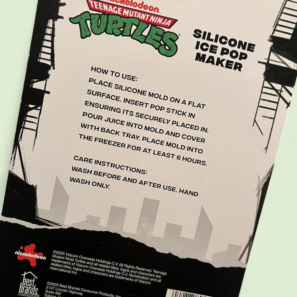 New Ninja Turtles Ice Pop 2