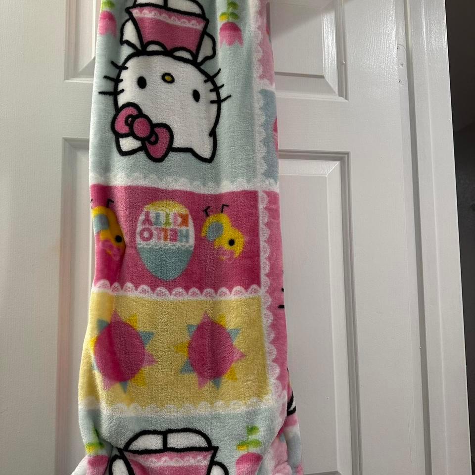 Hello Kitty Easter Blanket Kawaii