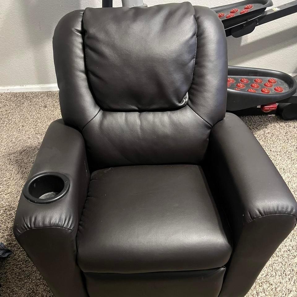 Kids Recliner With Cup Holder