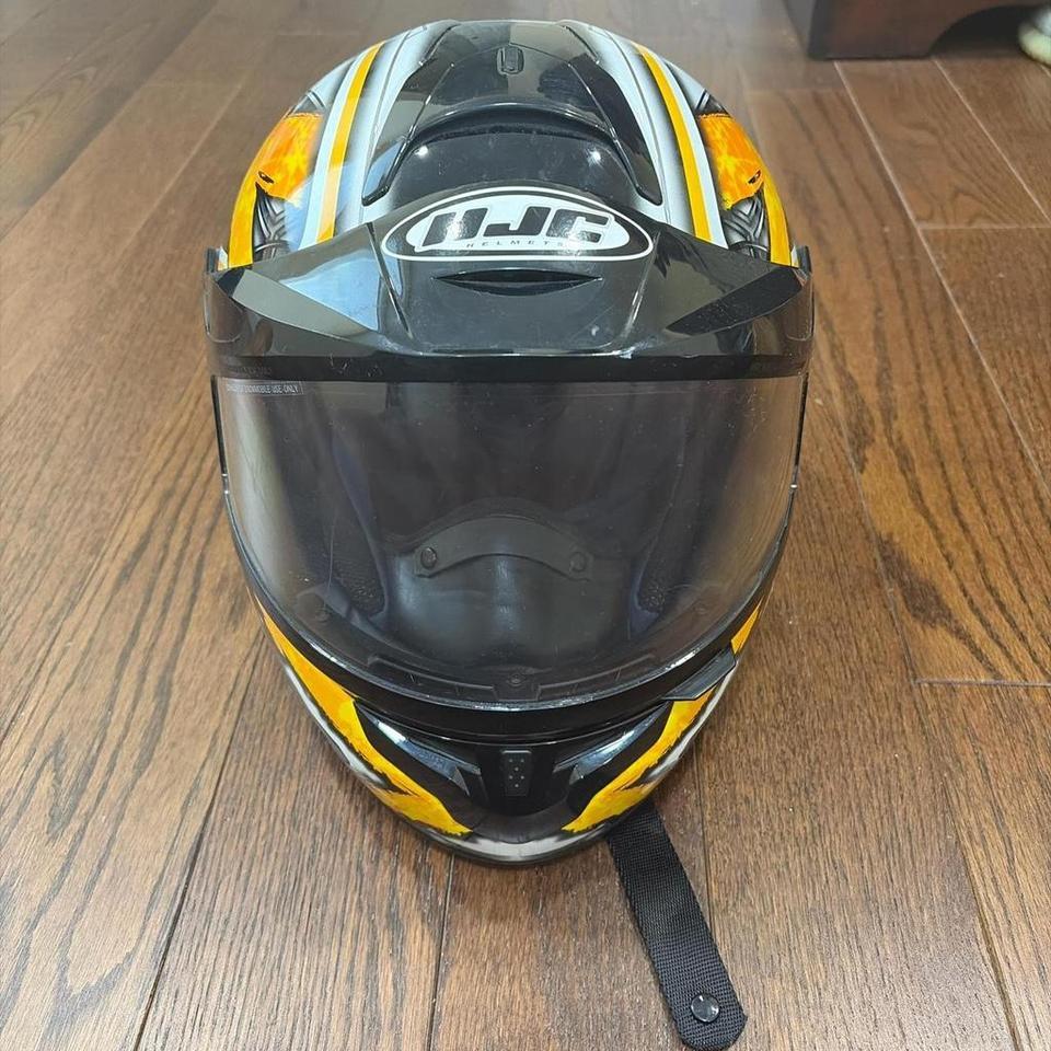 Hjc Motorcyclesnowmobile Helmet Sz Medium Dbb2 2