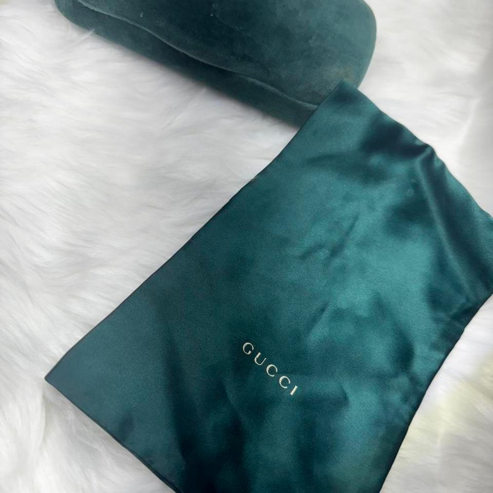 Gucci Green Velvet Glasses Case 16b6 2