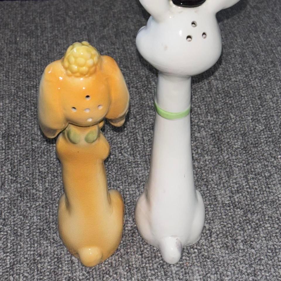 Vintage Napco Anthropomorphic Ceramic Bunny 4