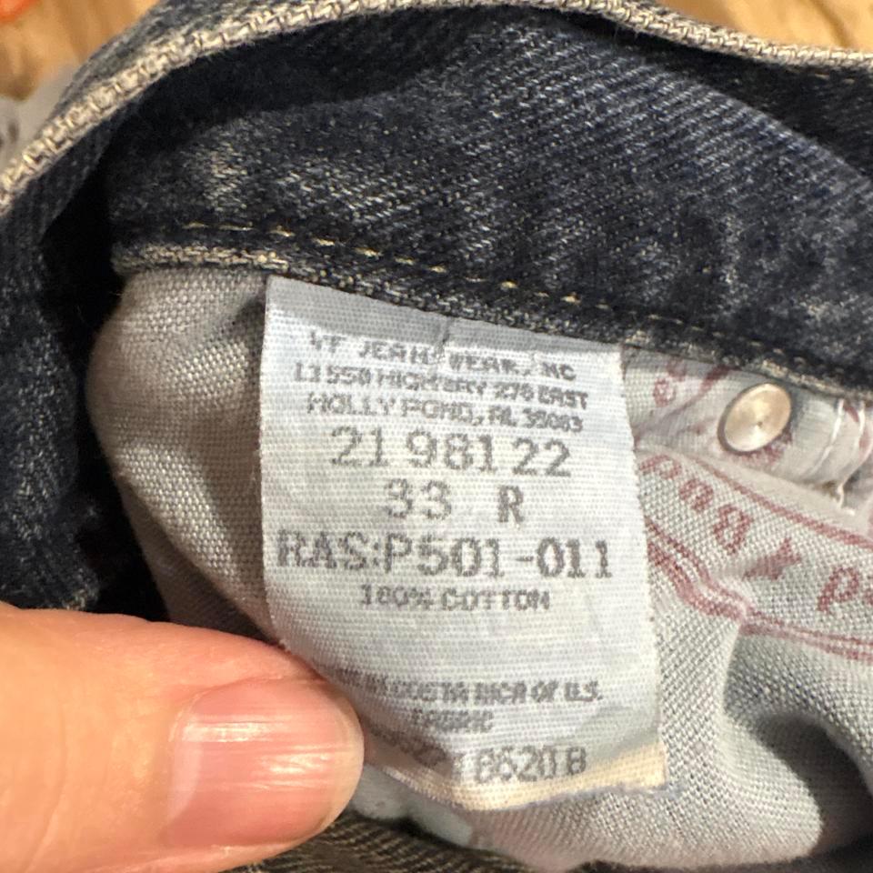 Vintage Dark Wash Baggy Lee 0c2d 4