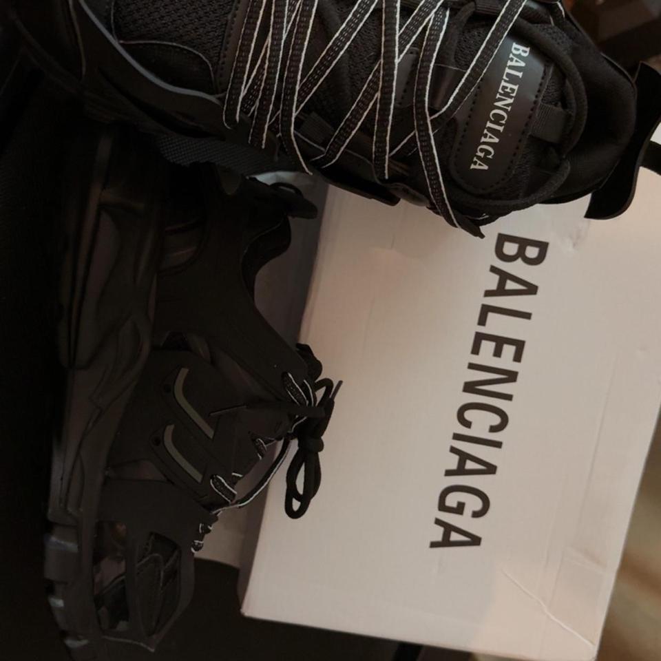 Balenciaga Black Track Trainers Size 8318 3