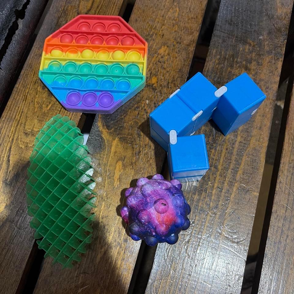 Rainbow Pop It Toy And 0aaf