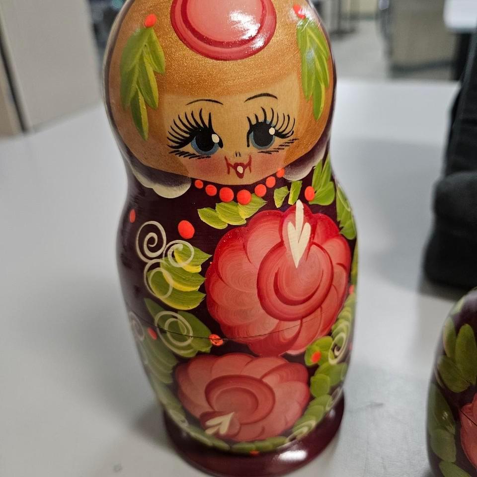 Set Of 5 Russian Nesting