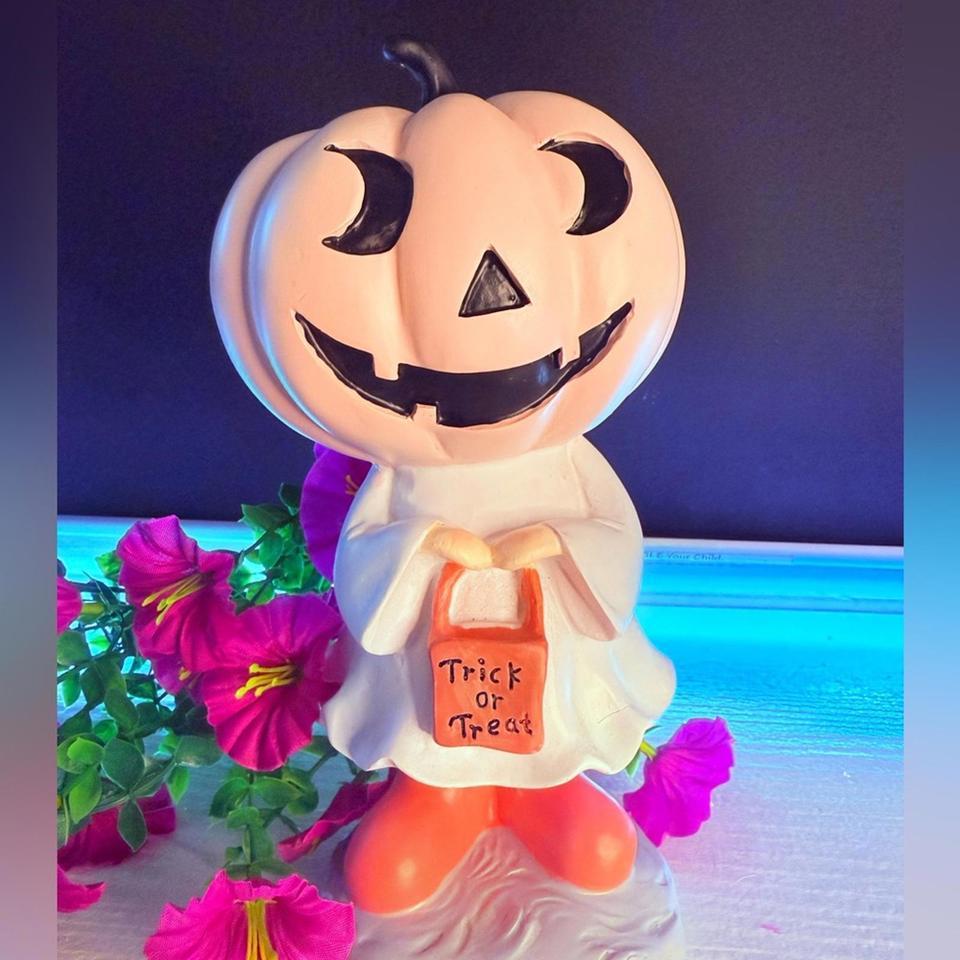 Pastel Pink Pumpkin Ghost Trick Or Treat