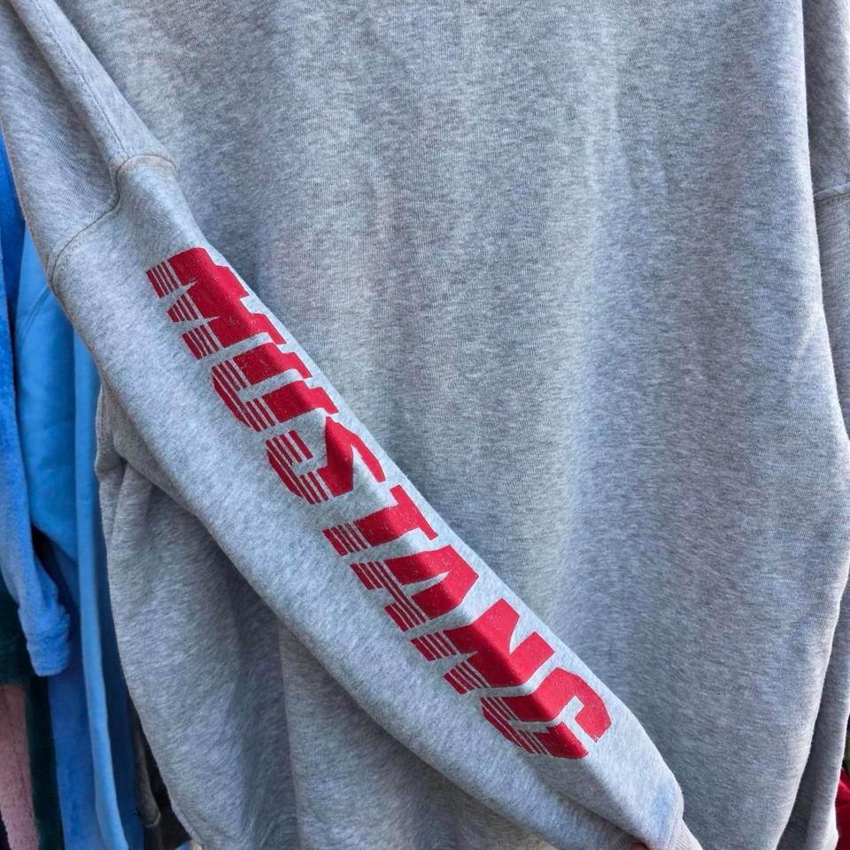 Ford Mustang Grey Sweatshirt Size B4df 4