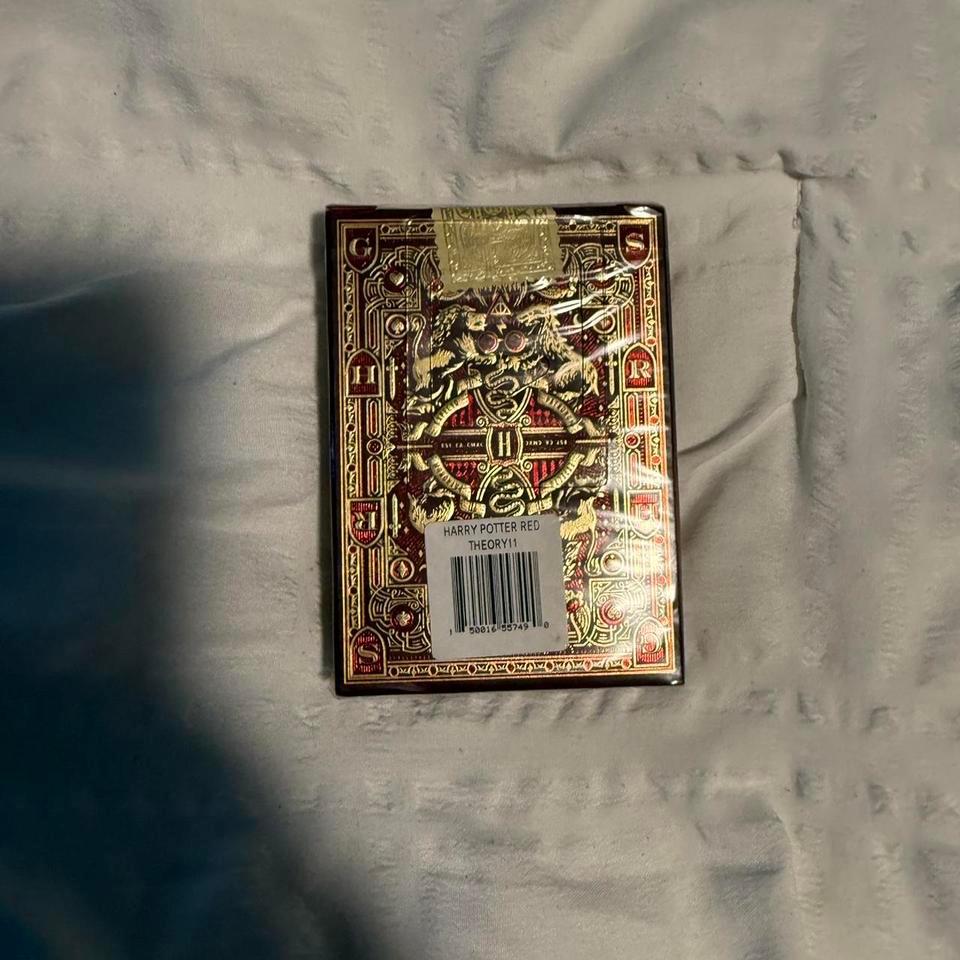 Harry Potter Sealed Red Playing 183f 2