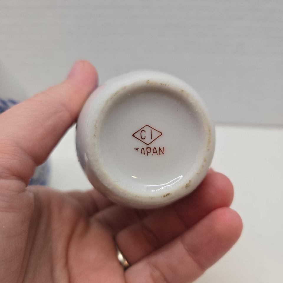 Vtg Oil Vinegar Porcelain 4