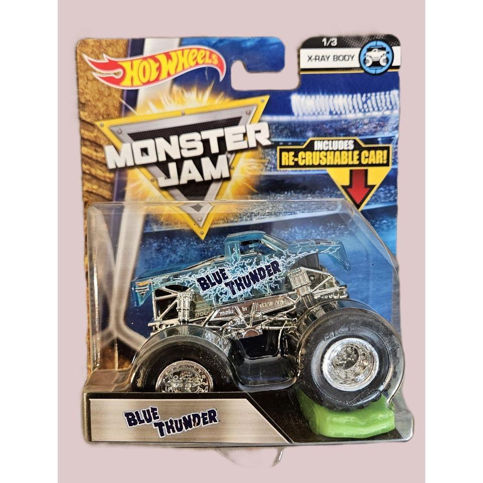 Hot Wheels Monster Jam Blue 2438