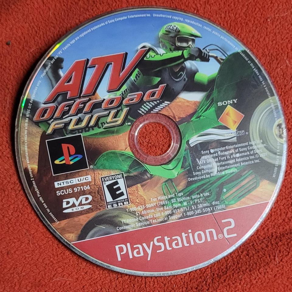 Atv Offroad Fury Ps2 Game