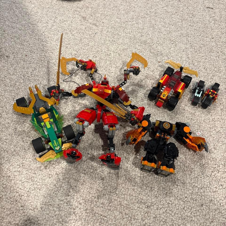 Lego Ninjago Lot Of 5 8b4b