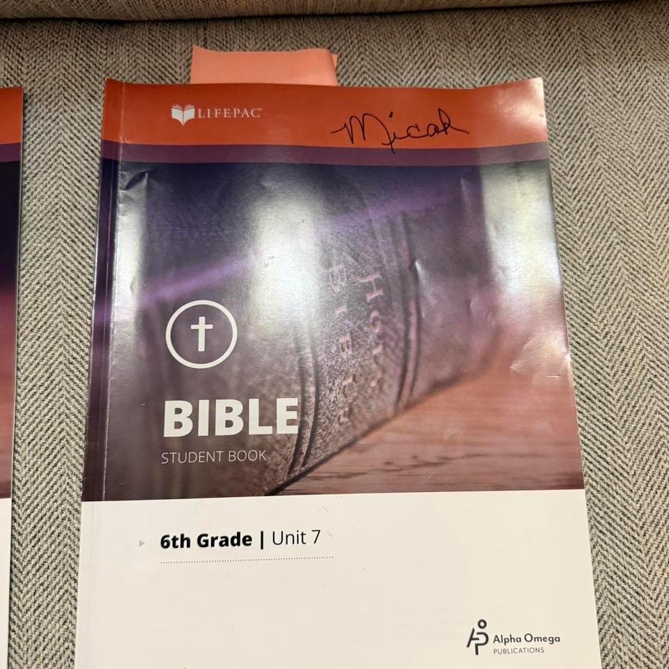 6th Grade Bible Student Books 4