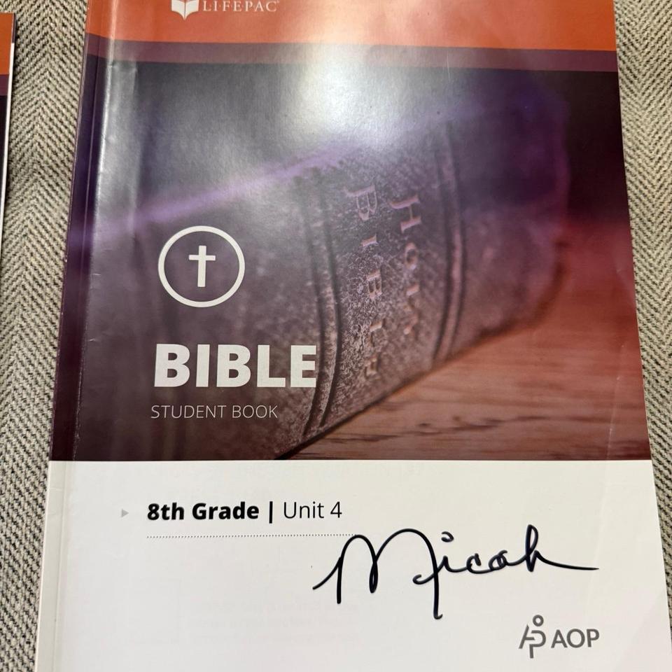 Lifepac Bible Curriculum For 8th 2