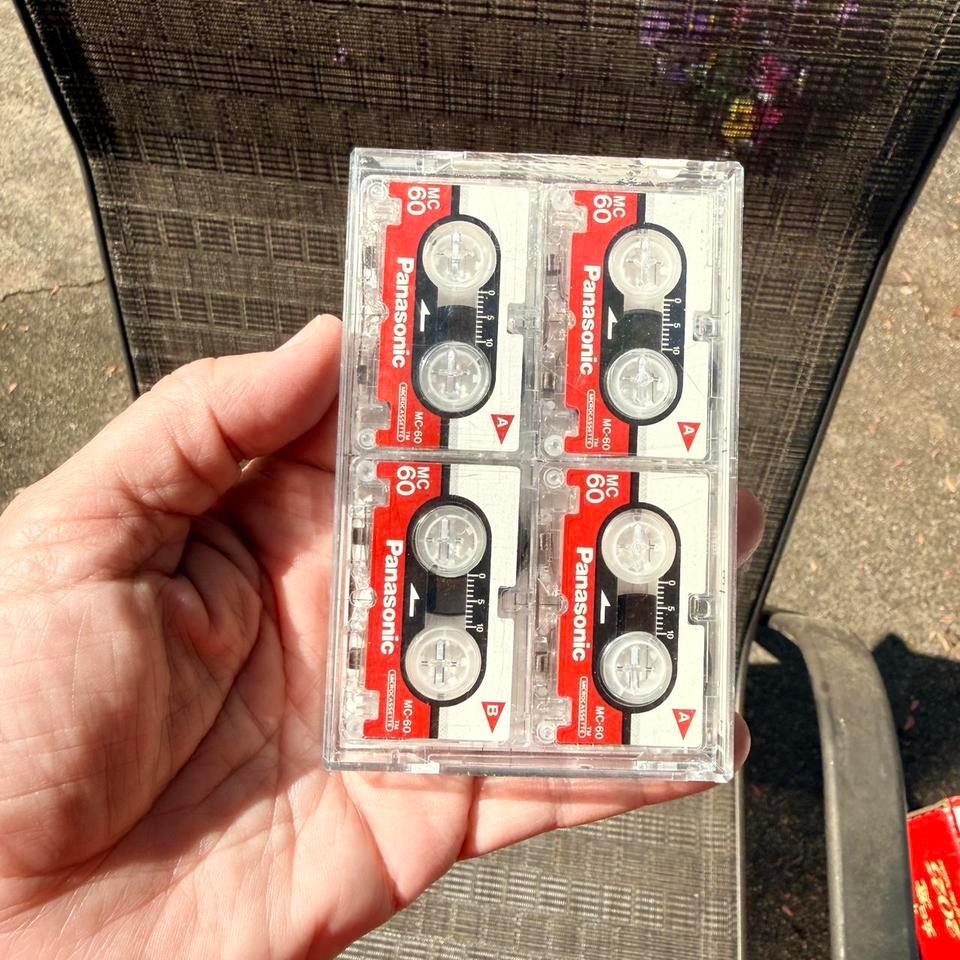 4 Pack Panasonic Mc 60 Mini Cassette 5d9f