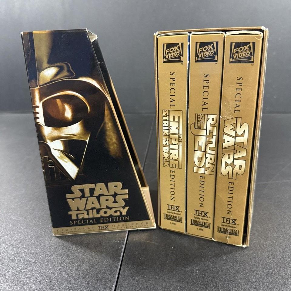 Vintage Star Wars Trilogy Vhs 3503