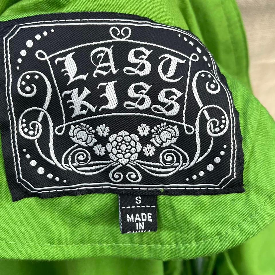 Y2k Trench Jacket Green Bright 662e 4