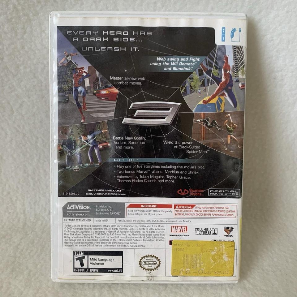 Spiderman 3 Nintendo Wii Video 3