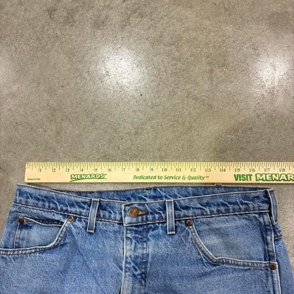 Lands End Blue Denim Jeans A5a4 4