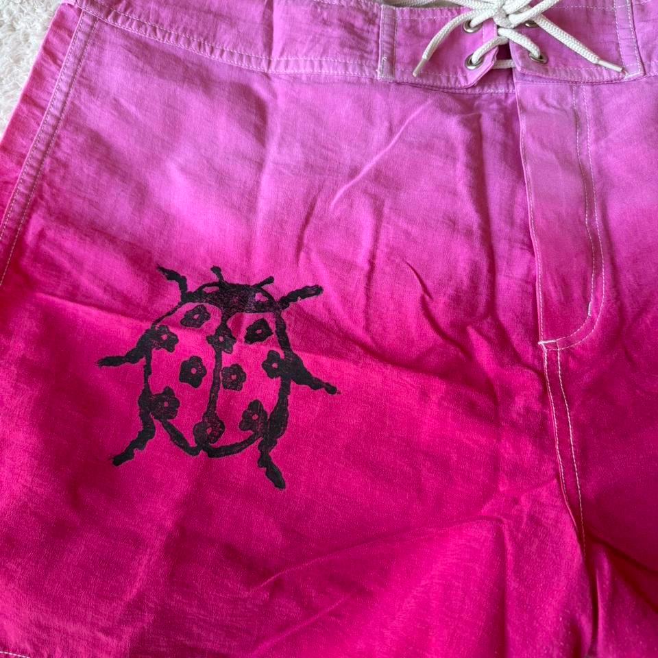 Printed Ladybug Handmade Vintage Shorts 91d9 8