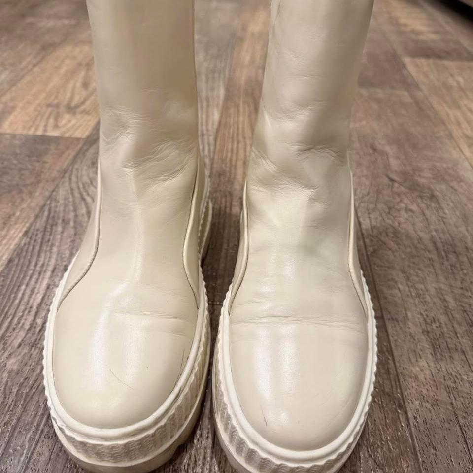 Puma Leather Boots Size 85 Ecfd 2
