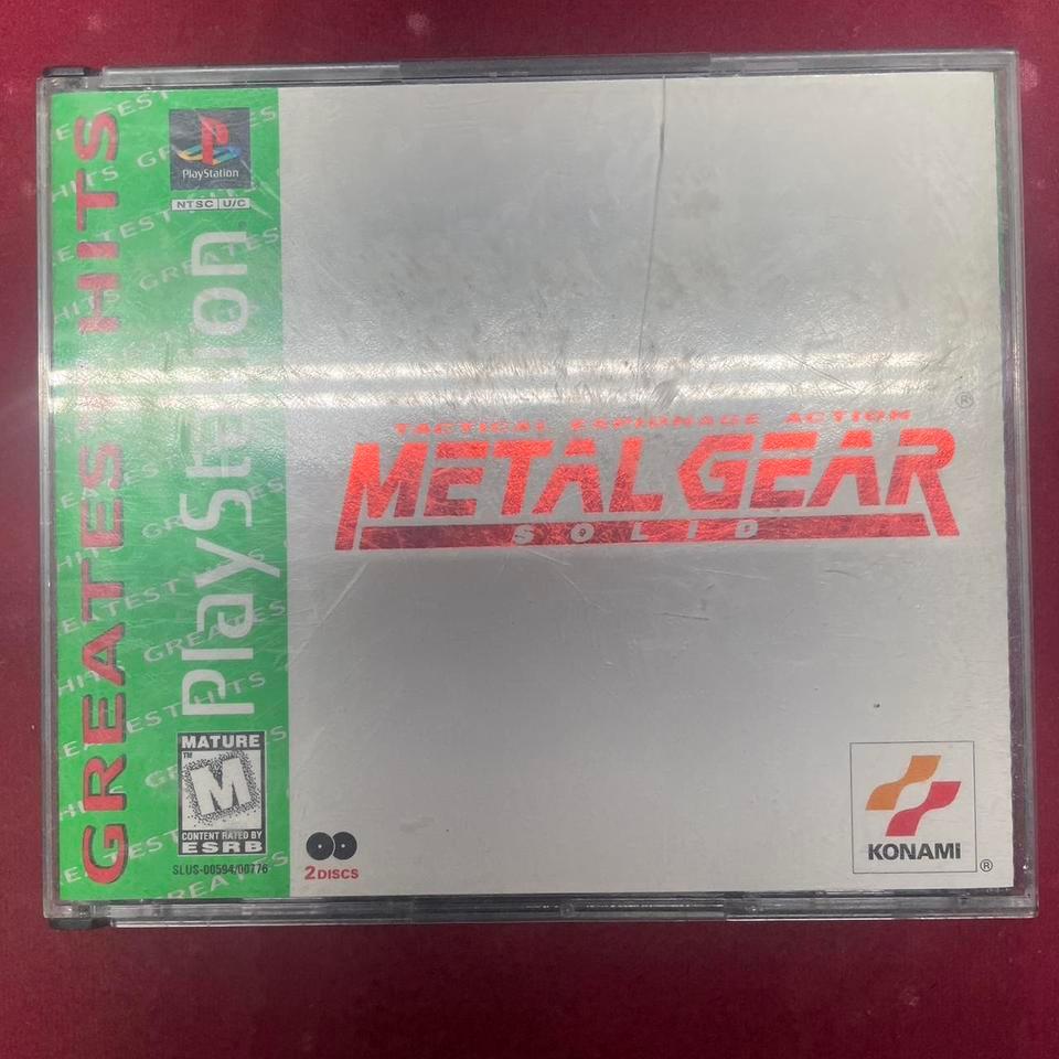 Metal Gear Solid Ps1 Sony