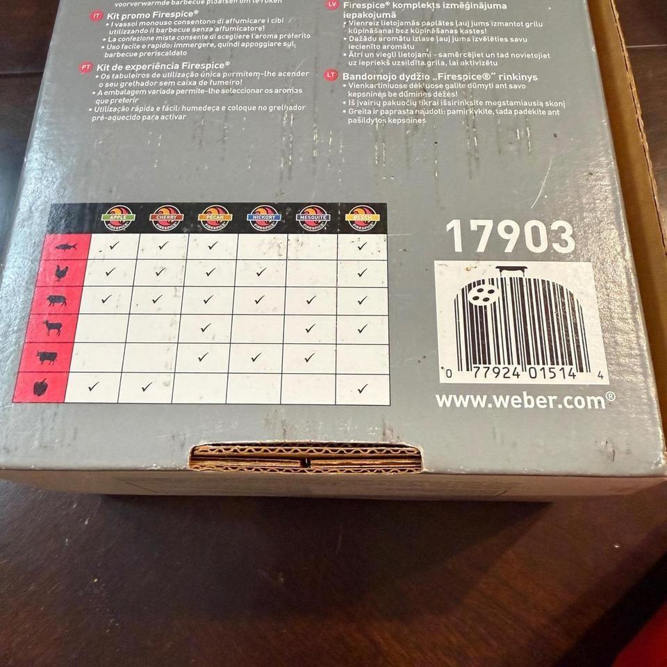 Weber Firespice Trial Size Kit B57d 7