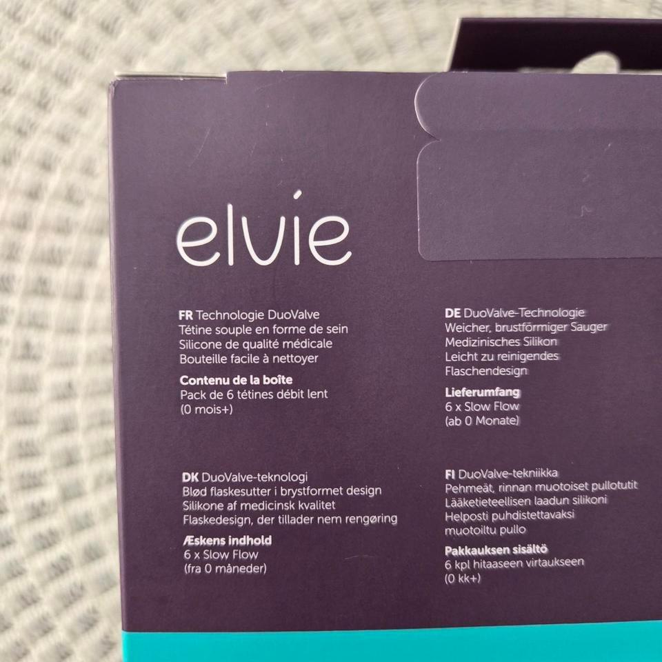 Elvie Slow Flow Nipples Breastfeeding 9624 5