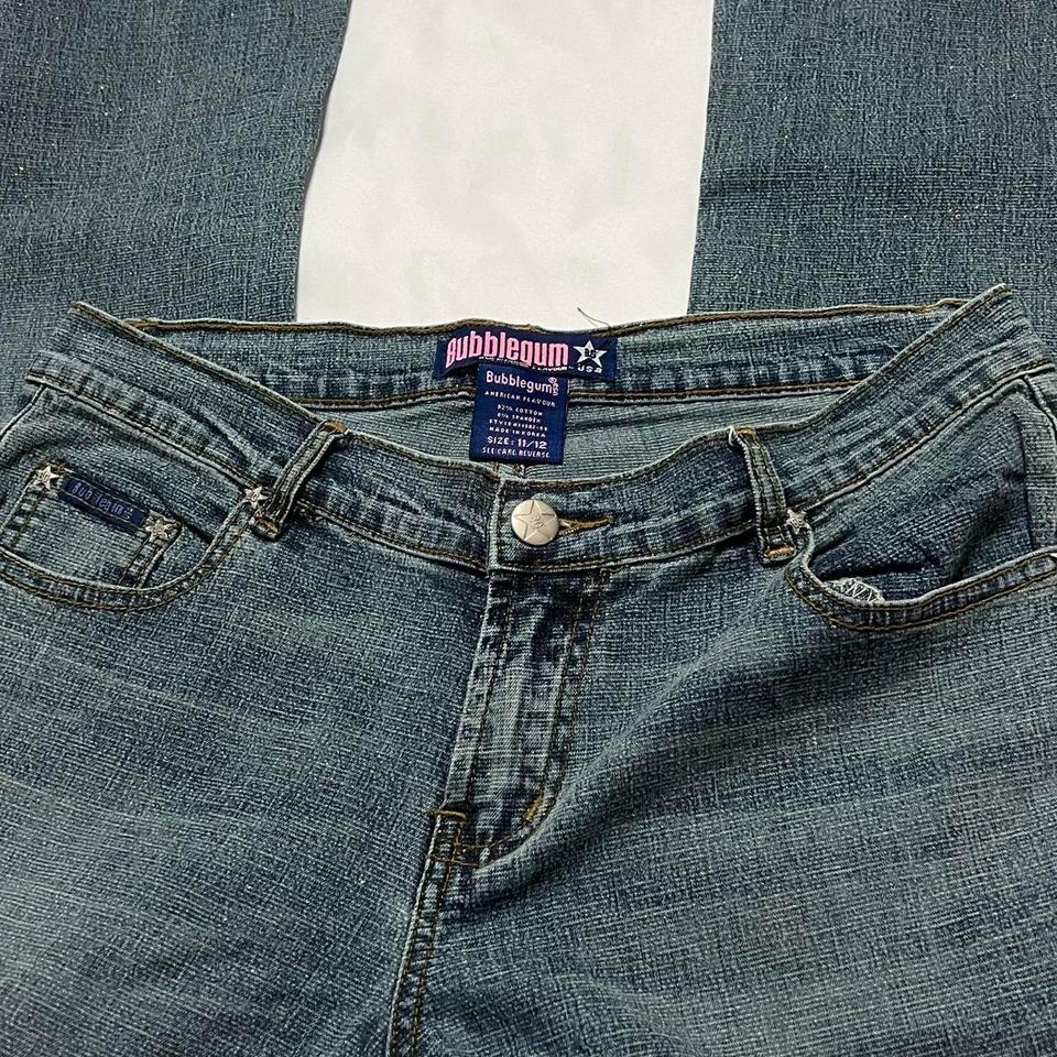 Y2k Bubblegum Blue Low Rise A06a 6