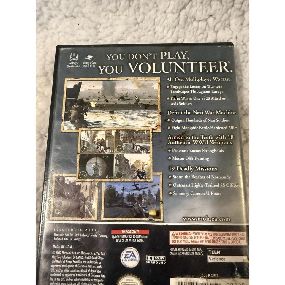 Medal Of Honor Frontline Nintendo 54cc 4