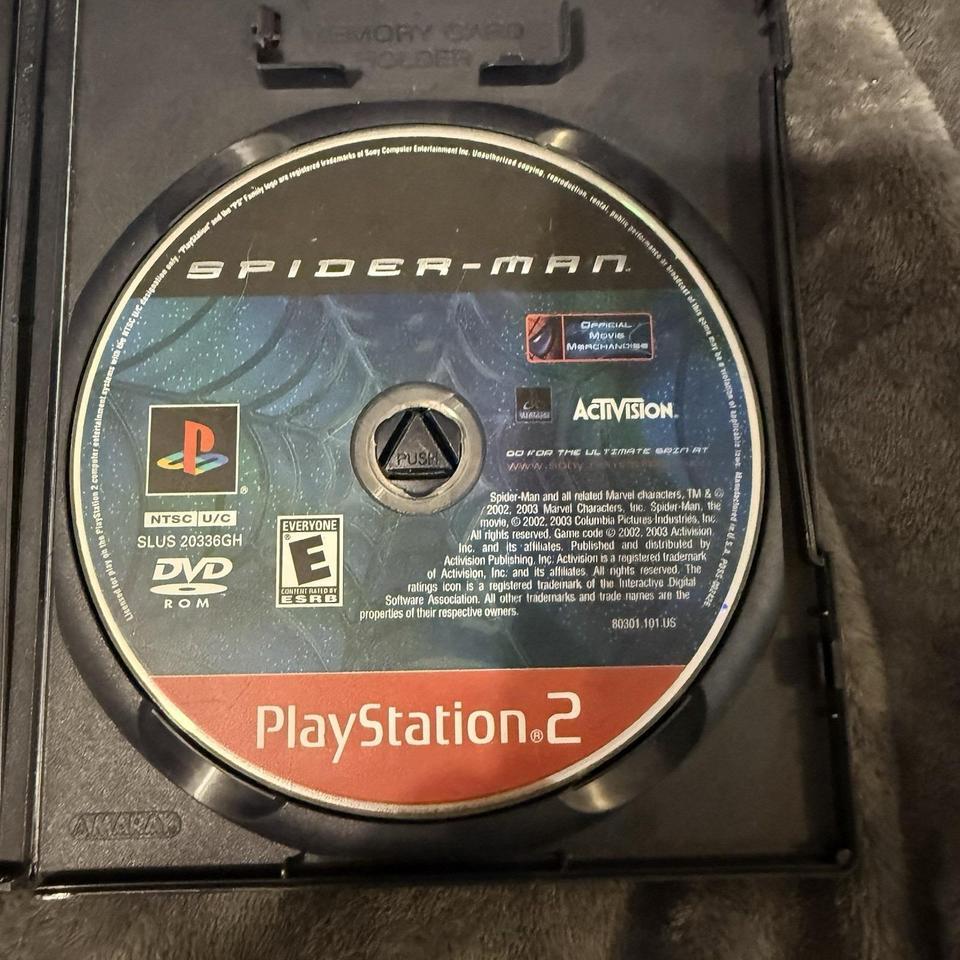 Spider Man Ps2 Playstation 2 Disc 7f60