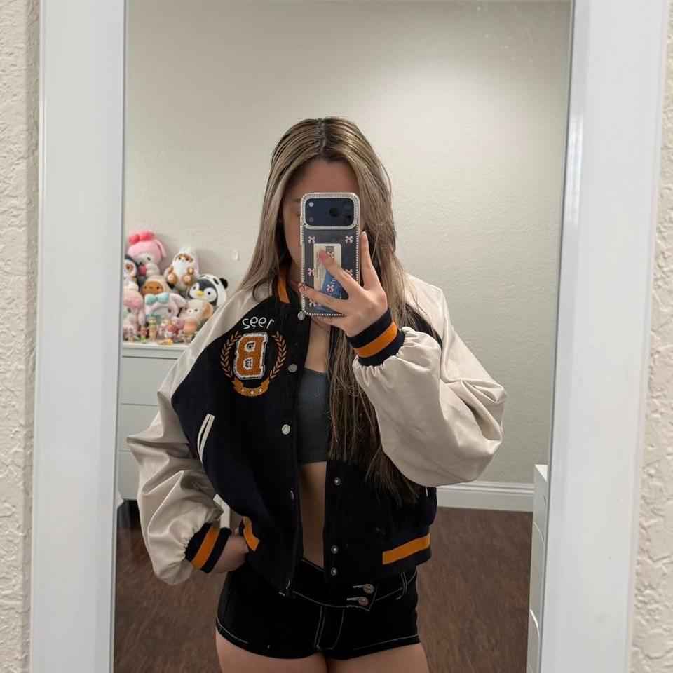Boohoo Cute Oversized Varsity Jacket 2
