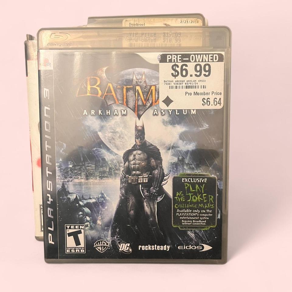 Batman Arkham Asylum Ps3 In