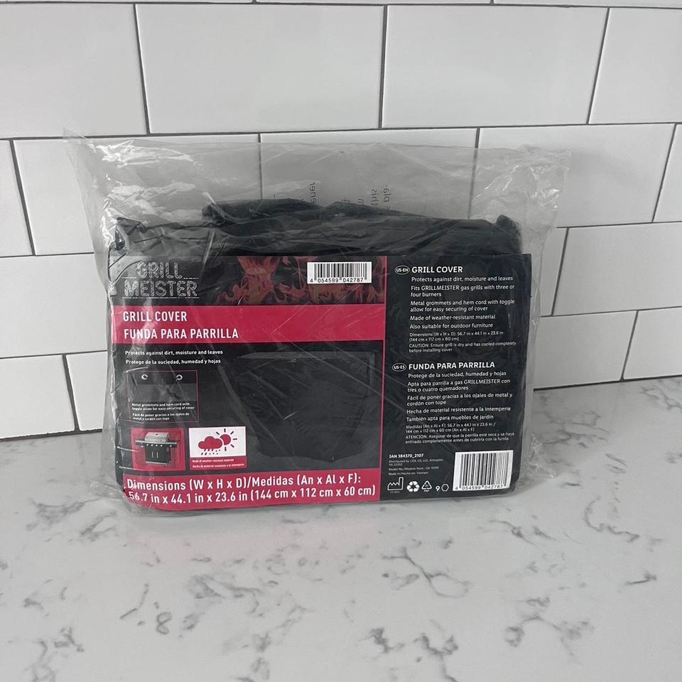 Black Grill Cover For Outdoor 5