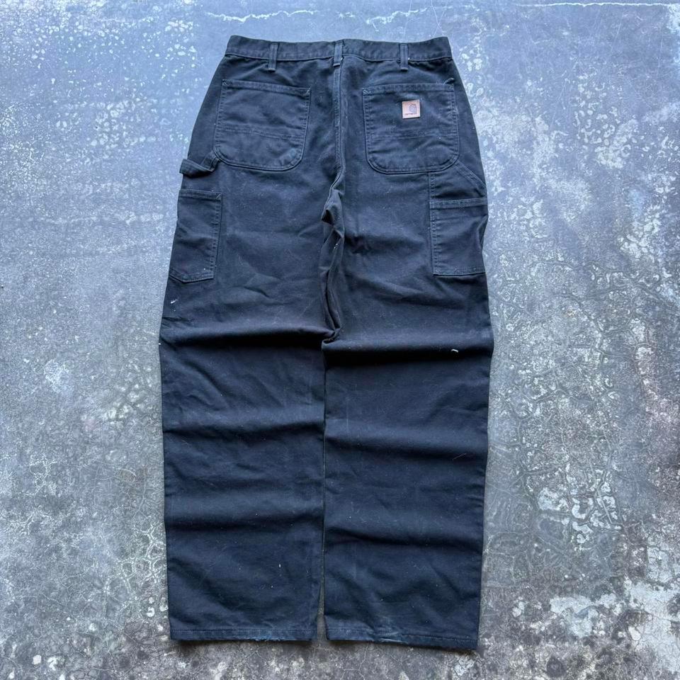 Black Carhartt Workwear Carpenter Pants F398