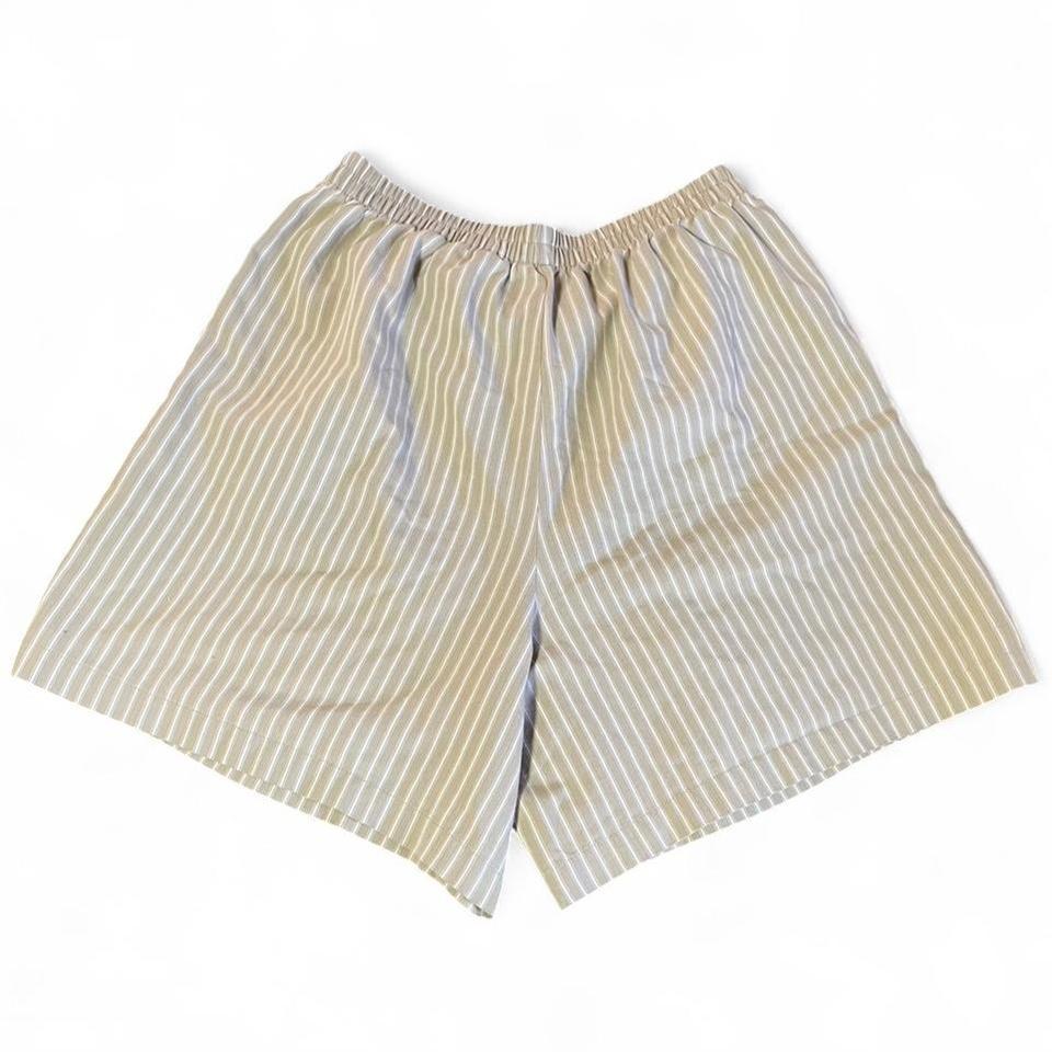Beige And White Striped Karen D41b 6