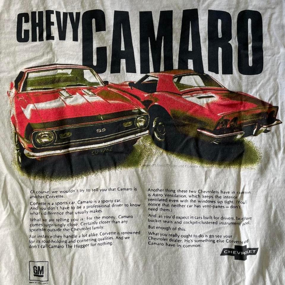 Ivory Vintage Style Chevy Camaro 100 3157 2