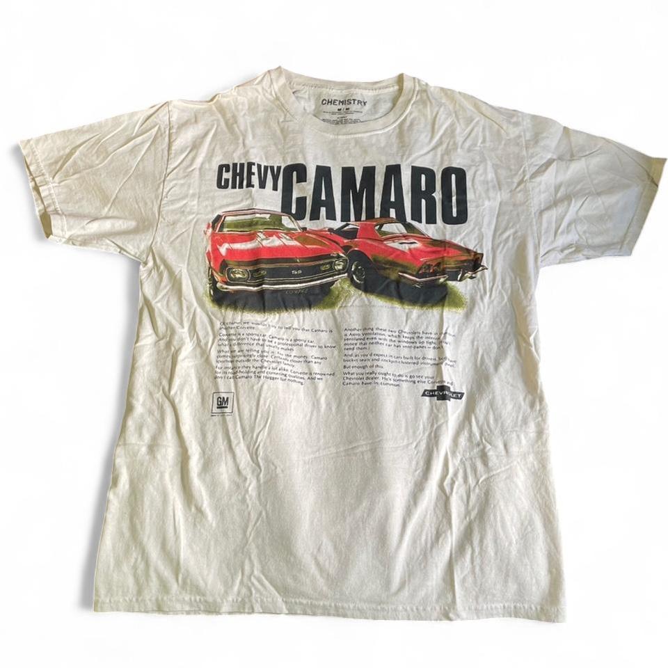 Ivory Vintage Style Chevy Camaro 100 3157